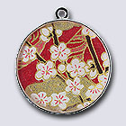 Resin #555 33mm (silver plated bezel)