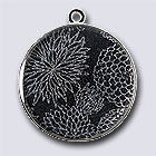 Resin #556 33mm (silver plated bezel)