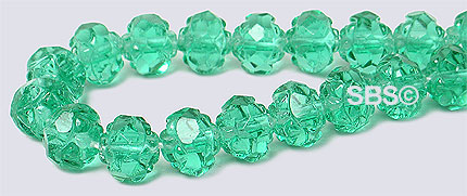 Rosebud Firepolish 6mm Zircon