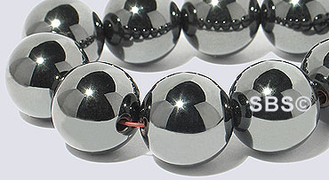 Magnetic Hematite 10mm (round) AAA Grade