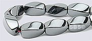 Hematite 6x12 (4 sided) Swirl (non-magnetic)