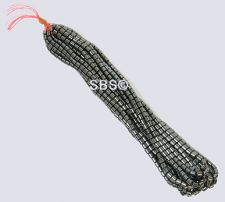 Magnetic Hematite 4x4 drum Beads (10 strands) AAA Grade