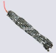 Magnetic Hematite 5x8 6-sided tube Beads (10 strands) AAA Grade
