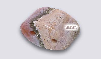 Gemstone 6mm x 12mm 2-Hole by the DOZEN