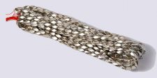 HIGH POWER Pearl Magnetic Hematite 5x11mm Twist Beads - Champagne (10 strands)