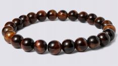 Gemstone Stretch Bracelet 8mm - Red Tiger Eye