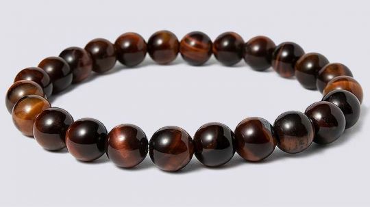 8mm Beaded Bracelet Tiger's Eye