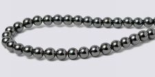 Magnetic Beads Hematite 3mm Round AAA Grade