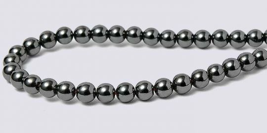 Magnetic Beads Hematite 3mm Round AAA Grade
