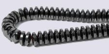 Magnetic Beads Hematite 5mm Rondel AAA Grade