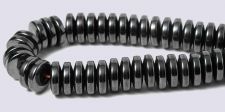 Magnetic Beads Hematite 6mm  Rondel AAA Grade