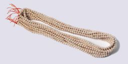Pearl Magnetic Hematite 4mm Beads - Light Pink (10 strands)