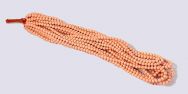 Pearl Magnetic Hematite 4mm Beads - Pink Coral (10 strands)