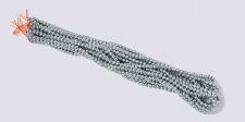 Pearl Magnetic Hematite 4mm Beads - Silver (10 strands)