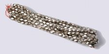 Pearl Magnetic Hematite 5x8mm Twist Beads - Champagne (10 strands)