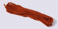 Pearl Magnetic Hematite 6mm Beads - Brick Red (10 strands)