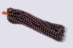 Pearl Magnetic Hematite 8mm Beads - Deep Purple (10 strands)
