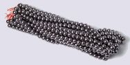 Pearl Magnetic Hematite 8mm Beads - Purple Smoke (10 strands)