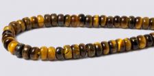 Tiger Eye Beads - 4mm Rondelle