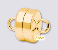 7mm MINI Magnetic Clasp "Gold Plate" (12 sets)