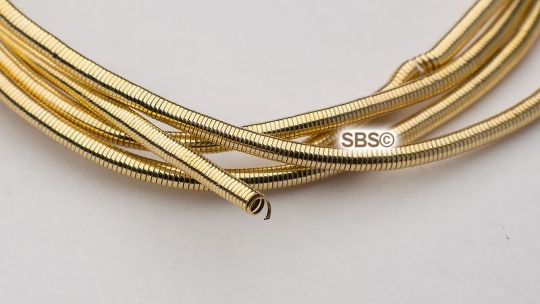 14 Inch Gold Color Med Bullion French Wire