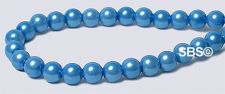 Pearl Magnetic Hematite Beads 4mm-Turquoise