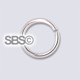 TierraCast 7mm Round Jumpring 19 gauge "Silver Plate" (50)