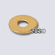 TierraCast 6mm Washer "Gold Plated" (10)