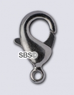 TierraCast 12mm Lobster Claw "White Brass"