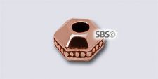 TierraCast 3mm Faceted "Copper Antique" (10)