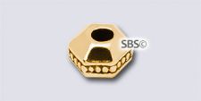 TierraCast 3mm Faceted "Gold Antique" (10)