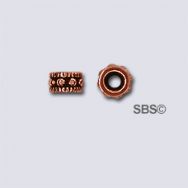 TierraCast 4mm Rococo Round "Copper Antique" (10)