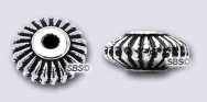 TierraCast 6mm Crown "Silver Antique"