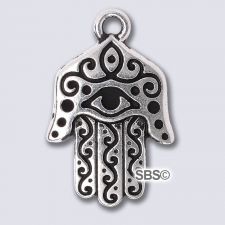 TierraCast Hamsa Pendant