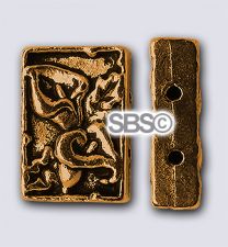 TierraCast Calla 2-Hole "Gold Antique"