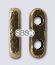 TierraCast Distressed 2-Hole "Bronze Antique"