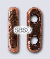 TierraCast Distressed 2-Hole "Copper Antique"