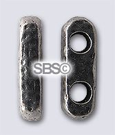 TierraCast Distressed 2-Hole "Pewter Antique"