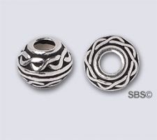 TierraCast Celtic Lg Hole "Silver Antique"