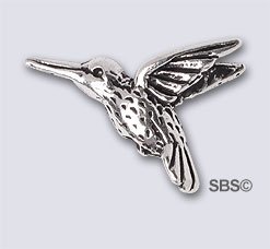 TierraCast 13x18 Hummingbird "Silver Antique"
