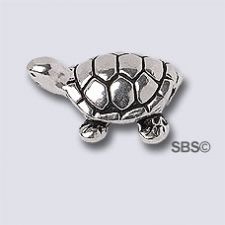 TierraCast Turtle "Silver Antique"