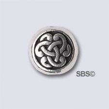 TierraCast Circle Triad "Silver Antique"