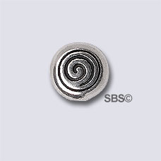 TierraCast Spiral "Silver Antique"