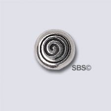 TierraCast Spiral "Silver Antique"