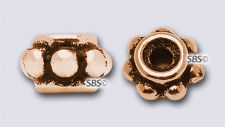 TierraCast 5mm Beaded "Copper Antique"