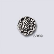 TierraCast Casbah Round "Silver Antique"