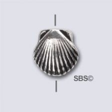 TierraCast Small Shell "Silver Antique"