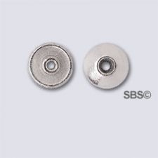 TierraCast 6mm Bead Aligner "Rhodium" (10)