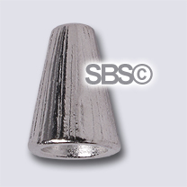 TierraCast 8x12 Cone "Rhodium"