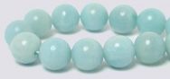 Amazonite Gemstone Beads - 8mm Round
